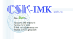 CSK-IMK s.r.o.